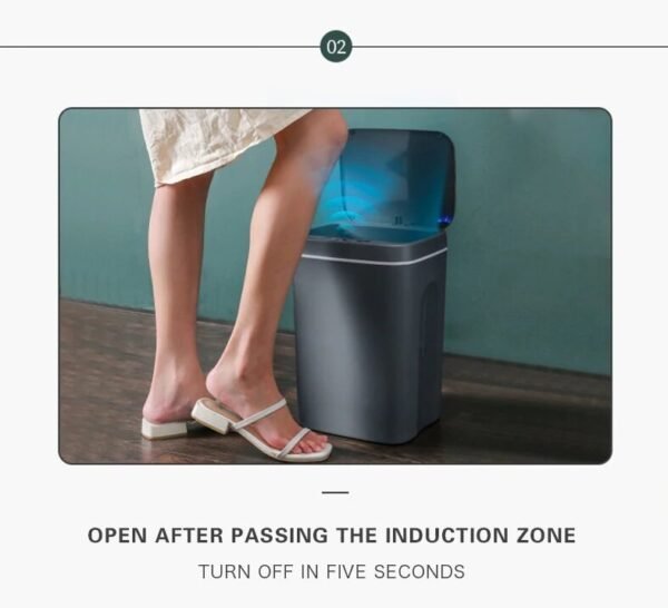 Infrared Sensor Dustbin with LED