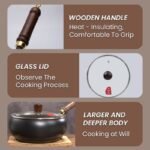 ⏳Time-limited Special⌛Uncoated Thick Iron Pot