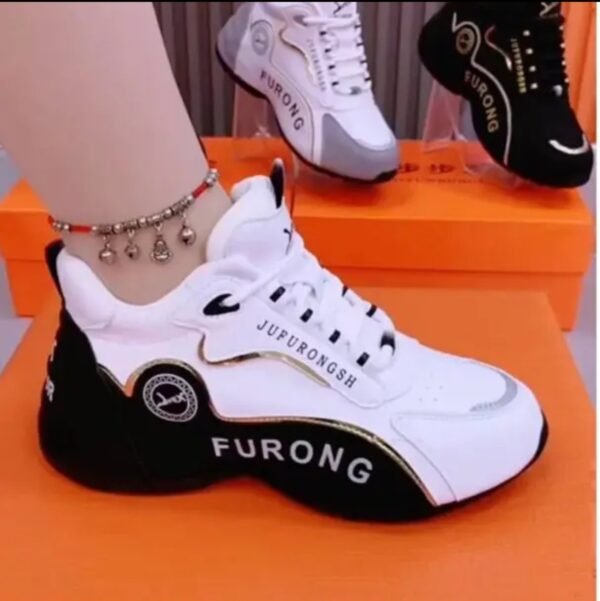 Giant hibiscus Apache autumn and winter sports leisure breathable and versatile soft sole invisible height-increasing shock absorbing shoes pair